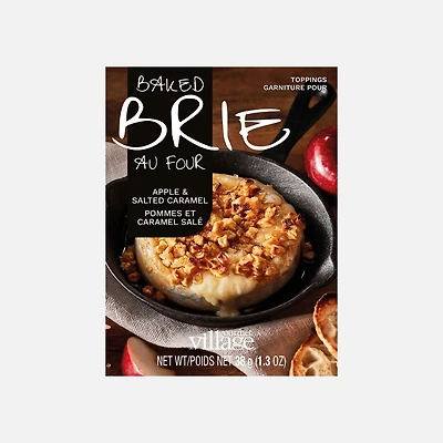 Gourmet Village Garnitures pour le brie au four - Pomme et caramel salé 