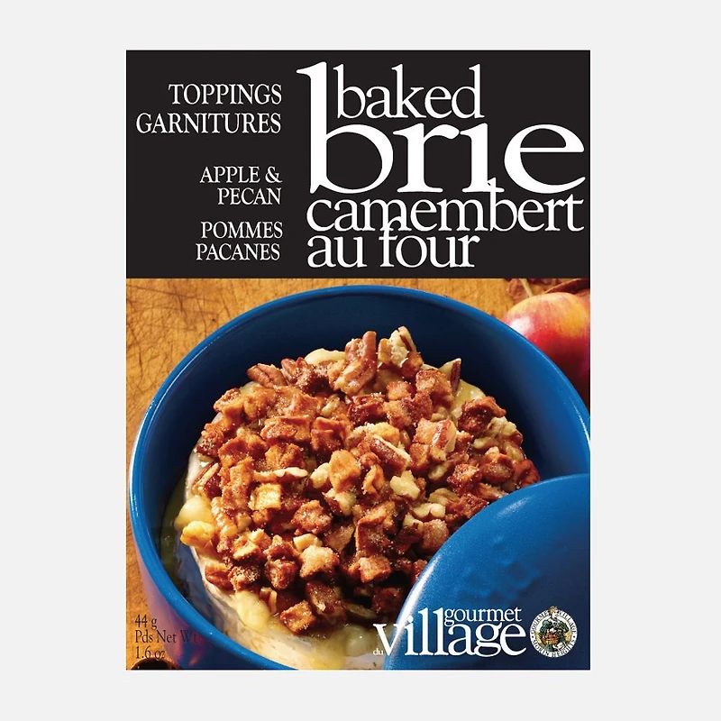 Gourmet du Village Mélange garniture pour brie - Pomme et noix de pécan