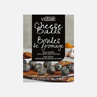 Gourmet du village Mélange pour boulettes de fromage au curry doux