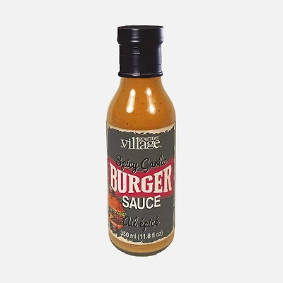 Gourmet du Village Burger Sauce Spicy Garlic
