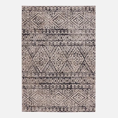 Heritage Carpet - Beige/Charcoal