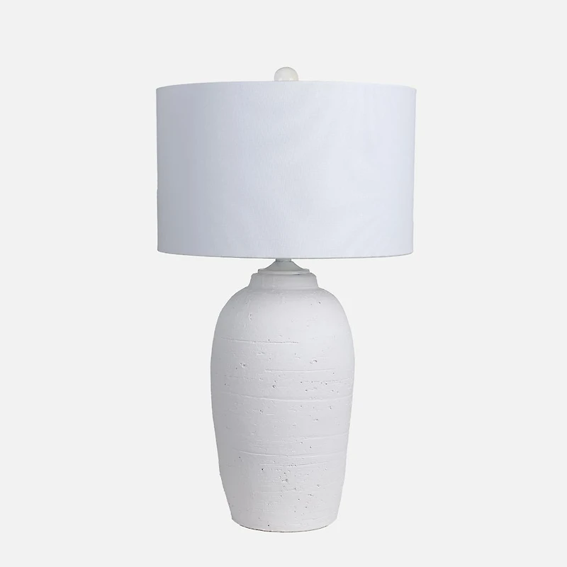 Tasha Table Lamp - White