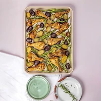 Trudeau RESISTALL Ceramic Cookie Sheet, 12x17''