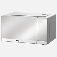 Total Chef Compact Digital Touch Microwave Oven in Stainless Steel