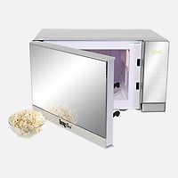 Total Chef Compact Digital Touch Microwave Oven in Stainless Steel