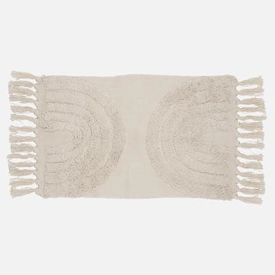 Tufted Carpet with Fringes