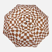 Duckhead Umbrella - Checkers, Peanut Butter 