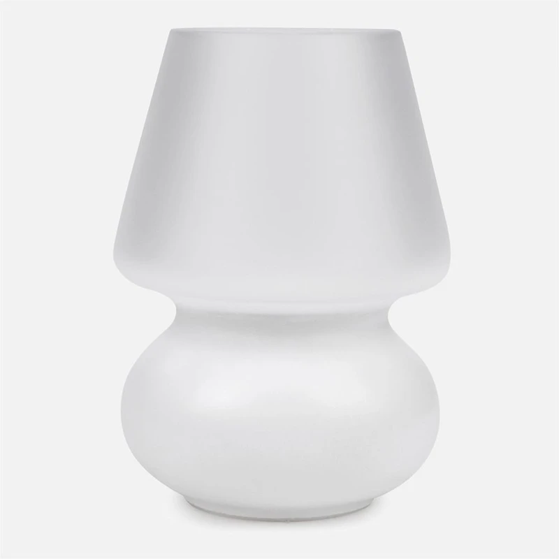 Lampe de table en verre