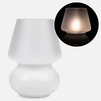 Lampe de table en verre