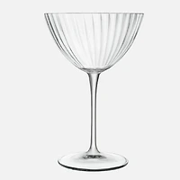 Optica Set of 4 Martini Glasses by Luigi Bormioli