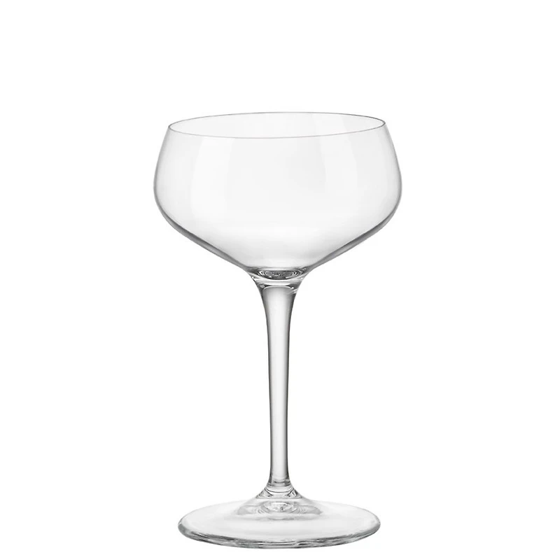 Ensemble de 4 coupes à cocktail Nick & Nora Bartender par Bormioli Rocco