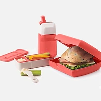 Fuel 3 Piece Lunch Set - Coral