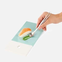 Triangle Chef's Favourite 2-in-1 Tasting Spoon & Tweezers