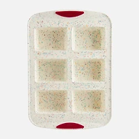 Trudeau Confetti 6-Count Mini Loaf Pan