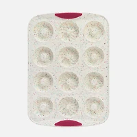 Trudeau Confetti 12-Count Donut Pan
