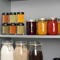 Trudeau Set of 6 Large Stacking Jars