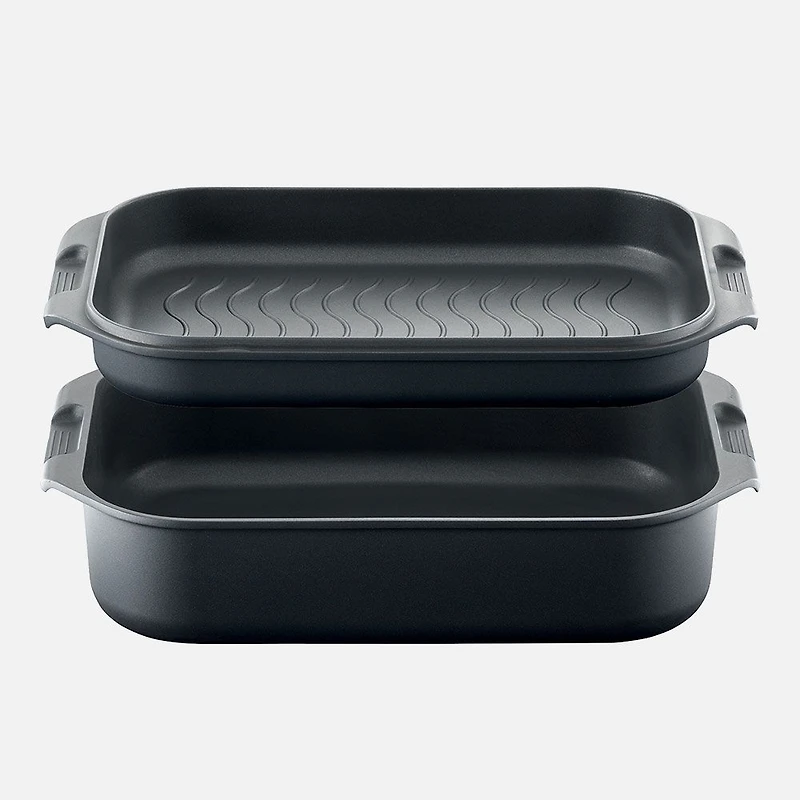 Trudeau Heroic Resistech™ 2-in-1 Roaster Set