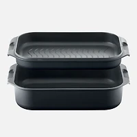 Trudeau Heroic Resistech™ 2-in-1 Roaster Set