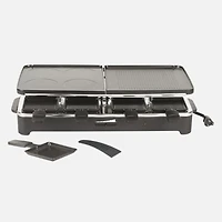 Trudeau Fiesta Raclette Reversable Grill, 8 people