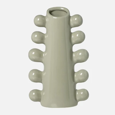 Torre & Tagus Modern Tree Vase, 9,75 po - Vert mat