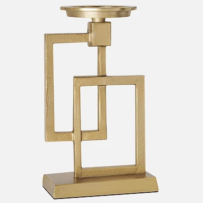 Torre & Tagus Stacked Square Candle Holder
