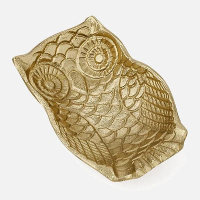 Torre & Tagus Aluminum Decor Dish - Owl