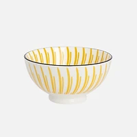 Kiri Yellow Sunburst Bowl 4.5" by Torre & Tagus