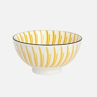 Kiri Yellow Sunburst Bowl 6" by Torre & Tagus