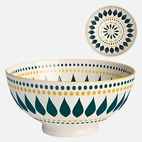 Kiri Petal Dot Daisy Bowl by Torre & Tagus