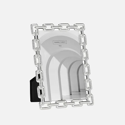 Chain Link Photo Frame by Torre & Tagus