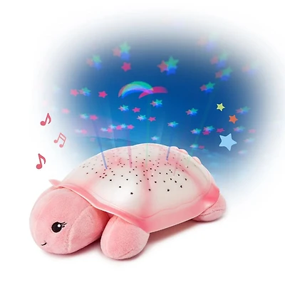 Twinkling  Twilight Turtle® Night Light - Pink