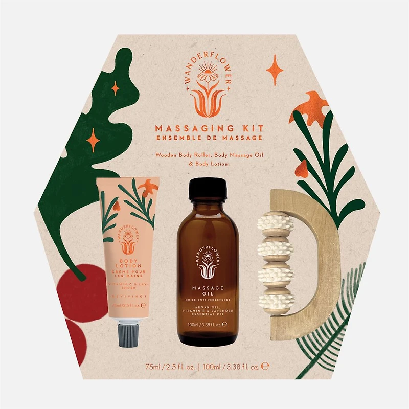 Wanderflower Ensemble de massage