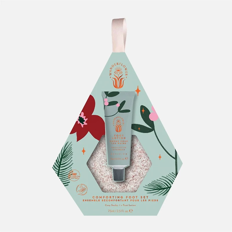 Wanderflower Ensemble réconfort pour les pieds