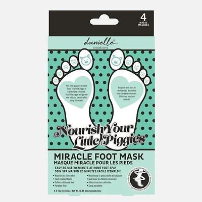 Masque nourrissant pour les pieds, 2 paquets