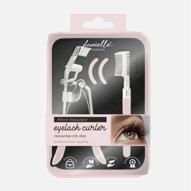 Duo de cils rose - 4 pièces