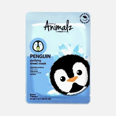 Masque en feuille purifiant - Pingouin