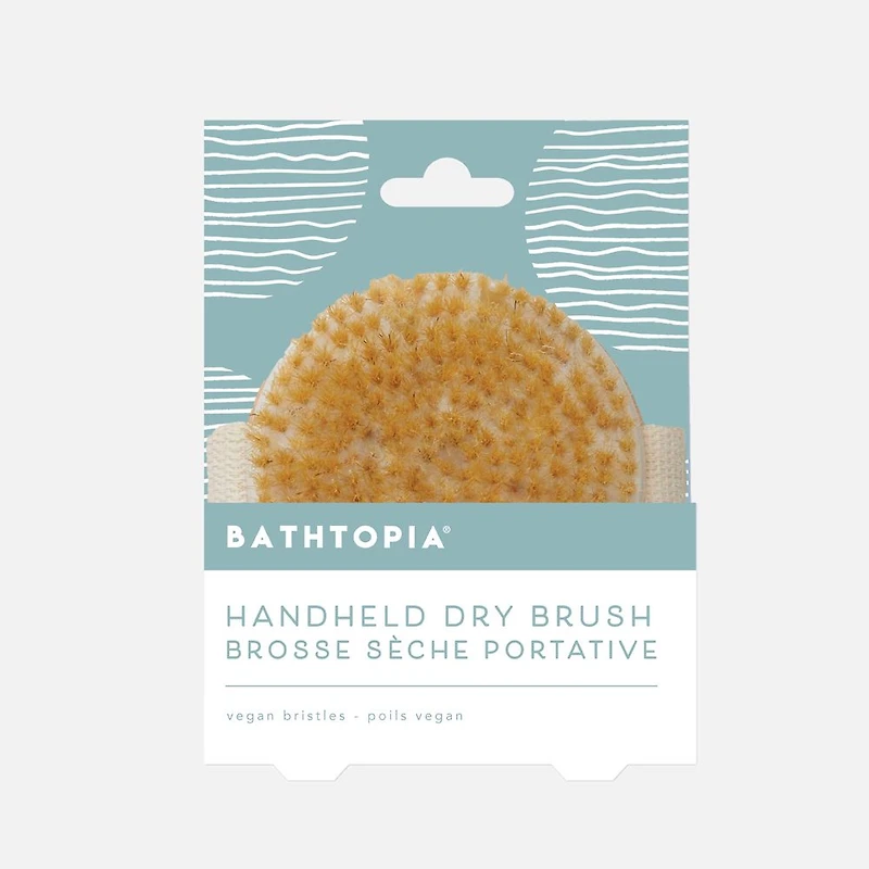 Brosse à main pour le corps à sec