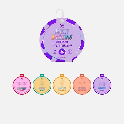 Sheet Mask Set, 5 Pieces