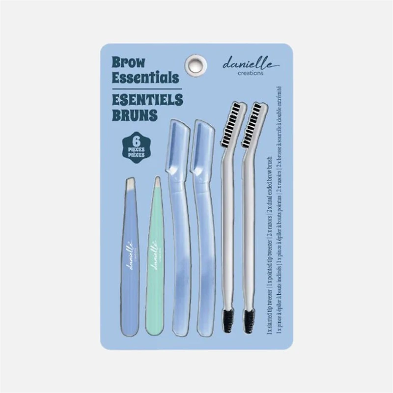 Lash & Brow Set, 6 Pièces - Blue