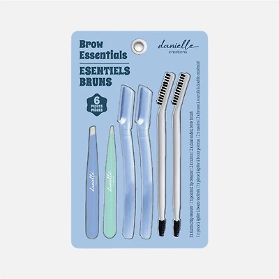 Lash & Brow Set, 6 Pièces - Blue