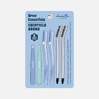 Lash & Brow Set, 6 Pièces - Blue