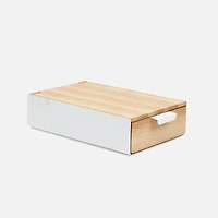 Umbra Reflexion Storage Box - White/Natural