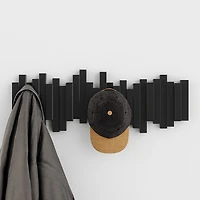 Stick Multi 5 Hook - Black