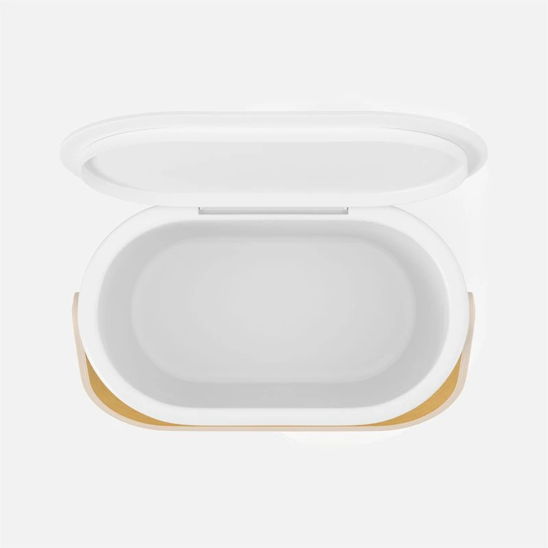 Bellwood Bac à compost - blanc/naturel