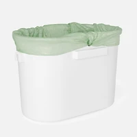 Bellwood Compost Bin - White/Natural 