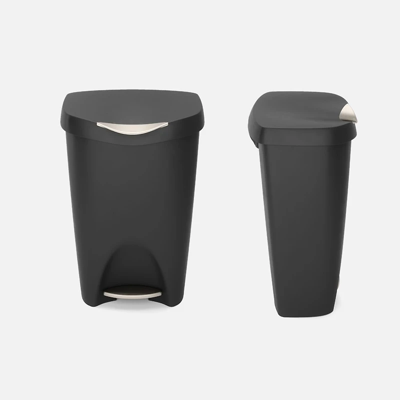 Umbra Brim Step Bin With Lid, 50L