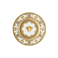 Versace I Love Baroque White and Gold Plate - 18 cm