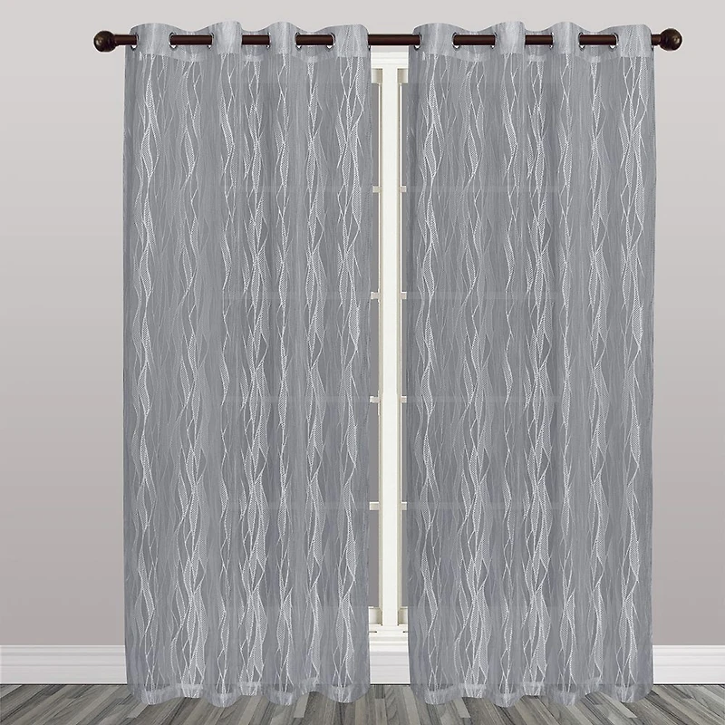 Valencia Lace Grommet Curtain