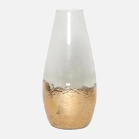 Gold Dipped Vase