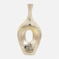 Vase rayé découpe ouverte - 19 po